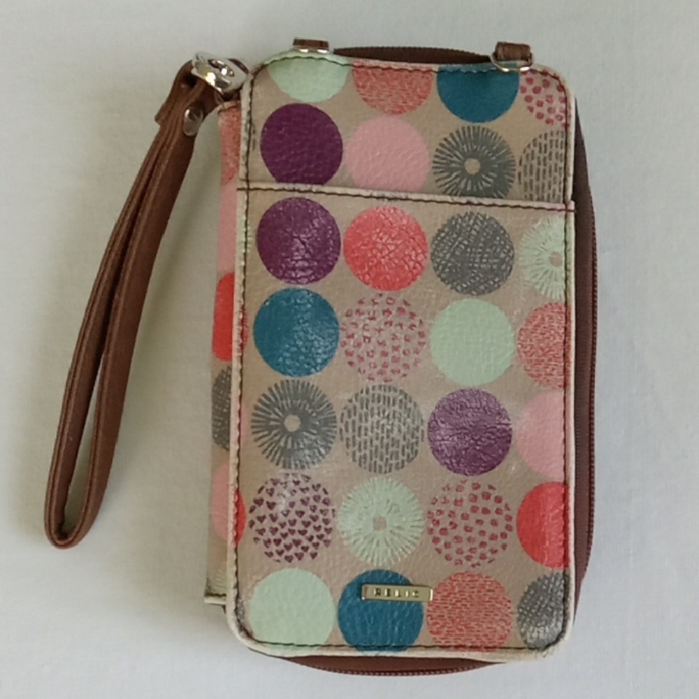 Relic Colorful Faux Leather Wallet Wristlet